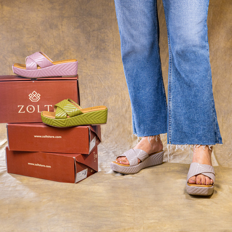 ZOLT Wedges: Stylish Casual Wedge Heels - ZW-9603