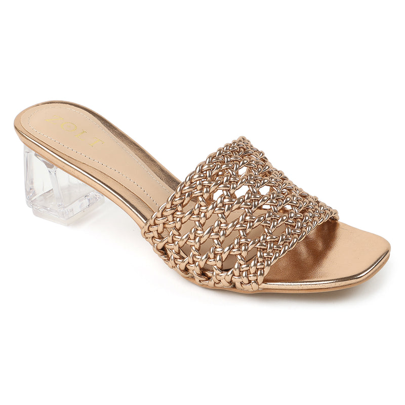 ZOLT Heel Crystal Clear Heels - ZHMS-MX-27