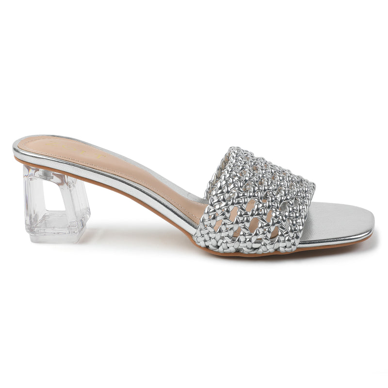 ZOLT Heel Crystal Clear Heels - ZHMS-MX-27