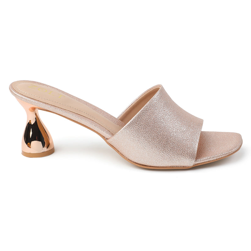 ZOLT Heel Strapless Slip-On Heels - ZHS-MX-222