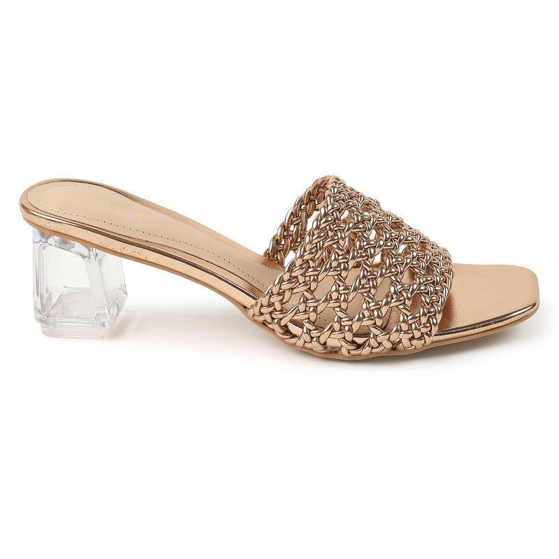 ZOLT Heel Crystal Clear Heels - ZHMS-MX-27