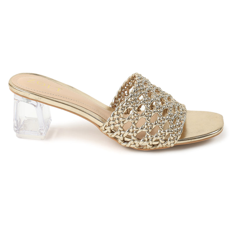 ZOLT Heel Crystal Clear Heels - ZHMS-MX-27