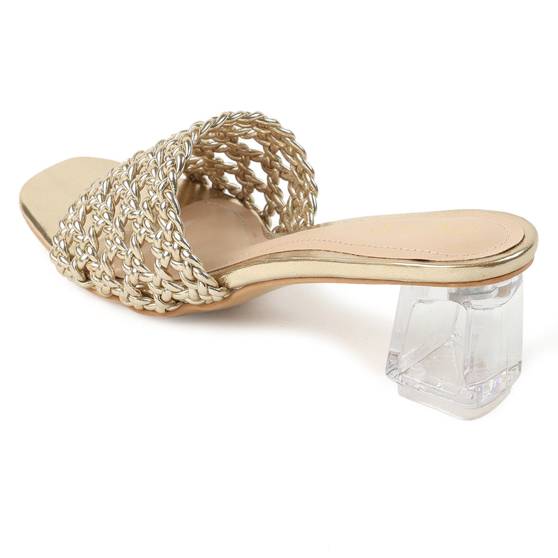 ZOLT Heel Crystal Clear Heels - ZHMS-MX-27