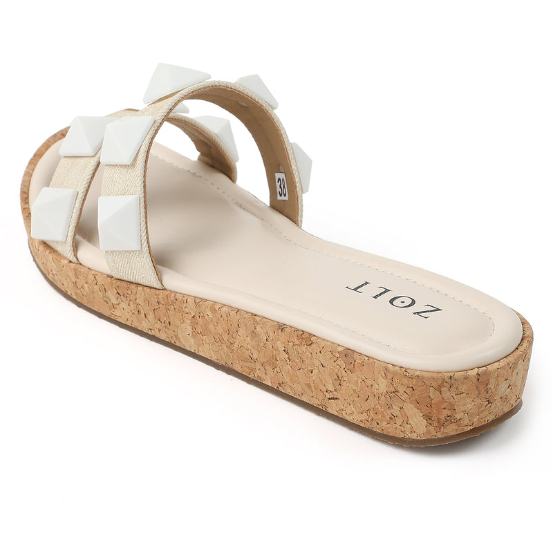 ZOLT Platform Sandals: Stylish Slip-On Flats for Casual Summer Wear - ZP-9914